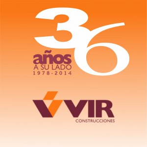 Aniversario Construcciones VIR - Cumplimos 36 años